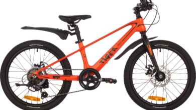 Photo of Особенности дизайна оранжевых велосипедов